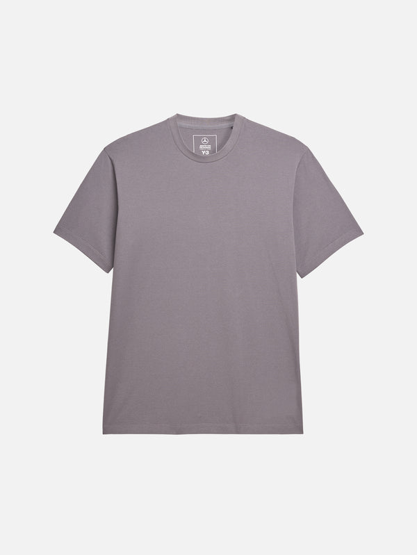 Y-3 x F1 Mercedes Engineered Logo SS Tee - Granite