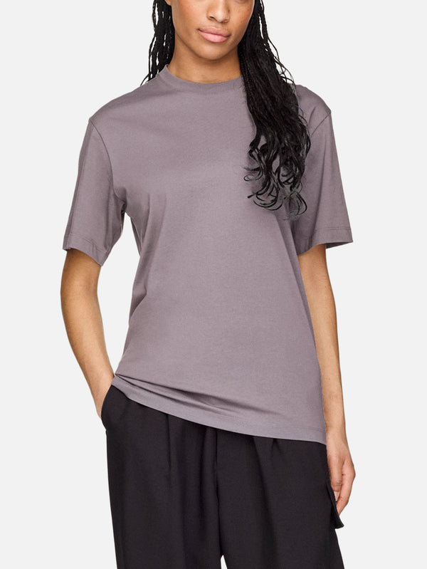 Y-3 x F1 Mercedes Engineered Logo SS Tee - Granite