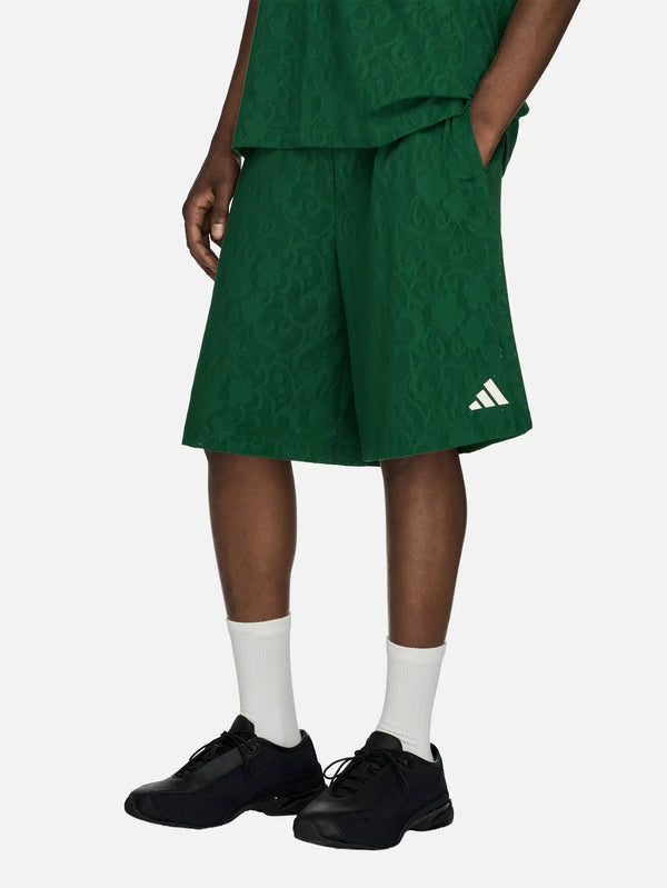 shopi go Arte Antwerp x adidas Engineered Lace Shorts - Ama – yeşil, yandan görünüm