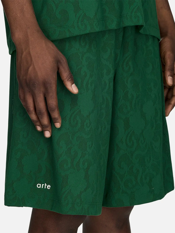 ADIDAS ORIGINALS Arte Antwerp x adidas Engineered Lace Shorts - Ama – yeşil, yan görünüm