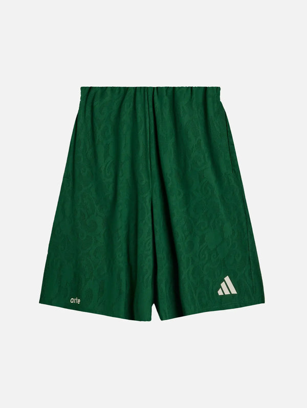 ADIDAS ORIGINALS Arte Antwerp x adidas Engineered Lace Shorts - Ama – yeşil, önden görünüm