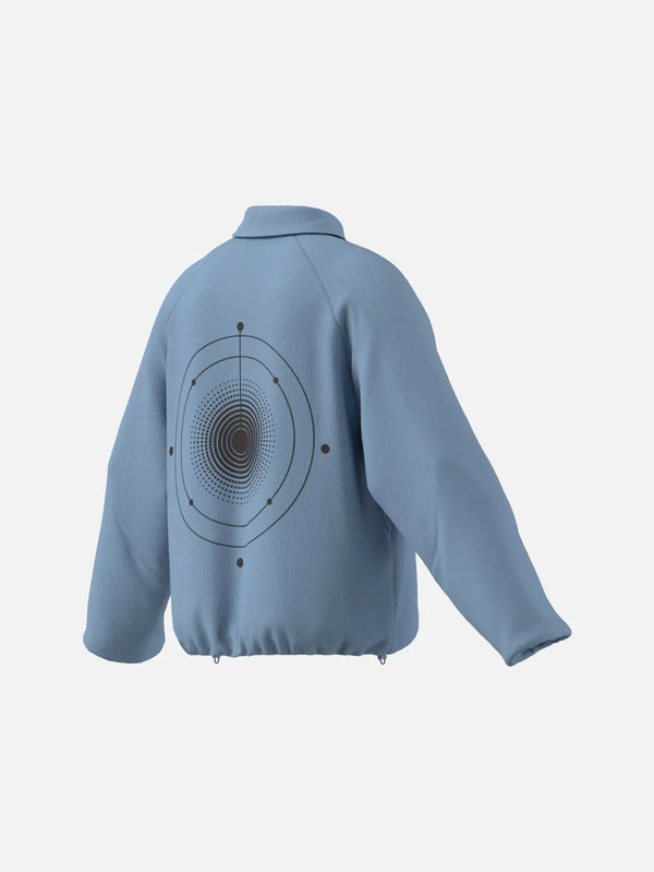 ADIDAS ORIGINALS adidas x Hermanos Koumori Jacket – Clear Sky, arka görünüm