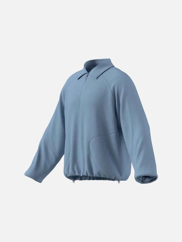 ADIDAS ORIGINALS Adidas x Hermanos Koumori Jacket – Clear Sky, önden görünüm