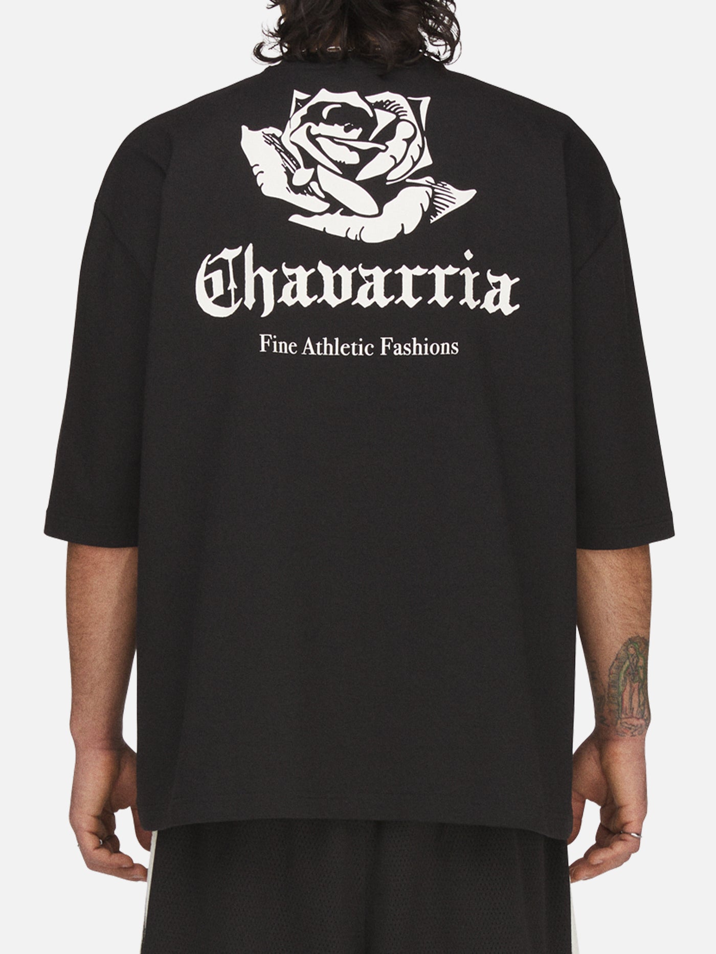 Adidas Willy Chavarria x adidas Logo SS Tee - Black T-Shirt 2