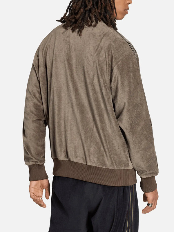 ADIDAS ORIGINALS Firebird Velvet Track Top - Branch – Branch, arka görünüm