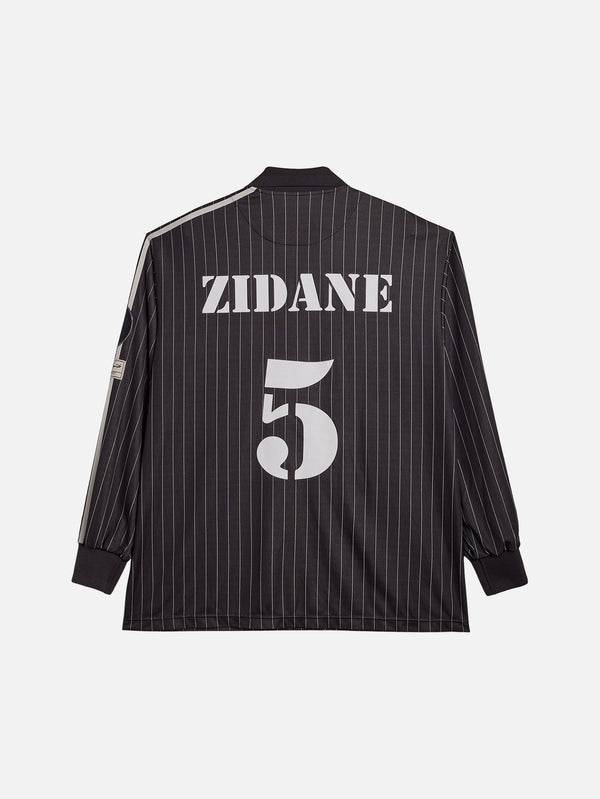 Y-3 Zinedine Zidane Soccer Long Sleeve Jersey - Black