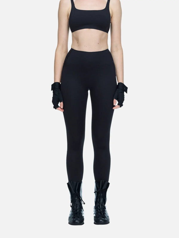 ADIDAS ORIGINALS entire studios x adidas Optime Training 7/8 Tights - Black – siyah, önden görünüm