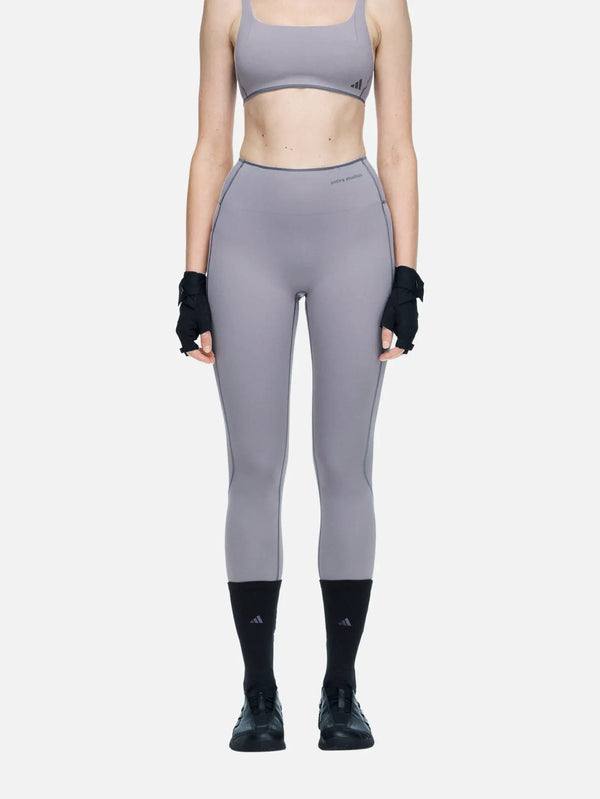 shopi go entire studios x adidas Optime Training 7/8 Tights – Black, önden görünüm