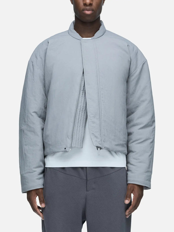 ADIDAS ORIGINALS entire studios x adidas Z.N.E. Bomber Jacket - Dov – açık gri, önden görünüm