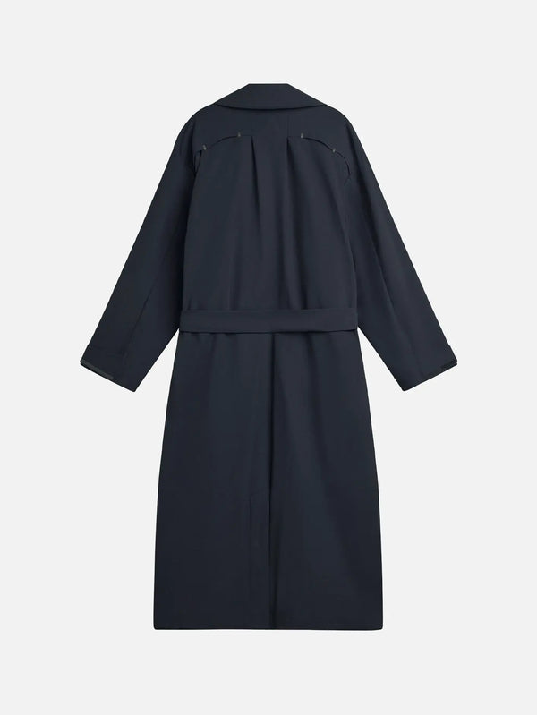 ADIDAS ORIGINALS entire studios x adidas Trenchcoat – Black, arka görünüm