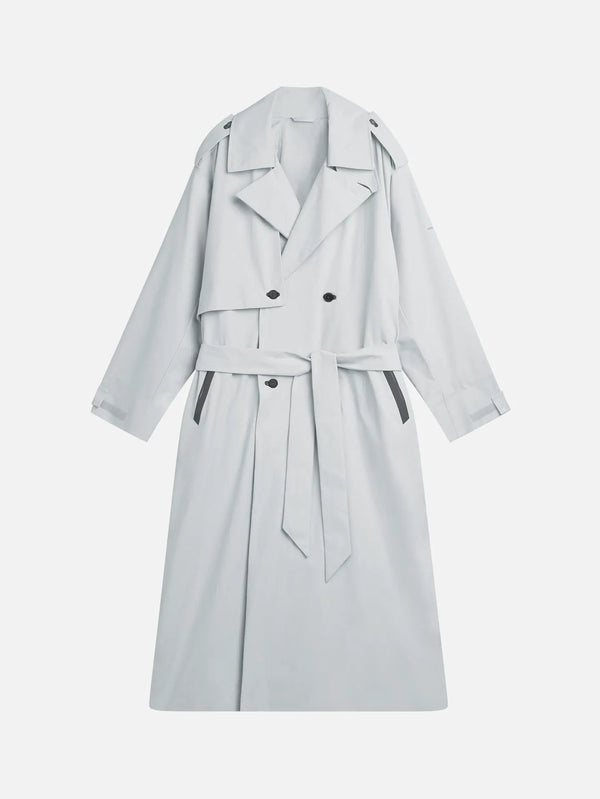 ADIDAS ORIGINALS entire studios x adidas Trenchcoat – Chalk Pearl, ön görünüm