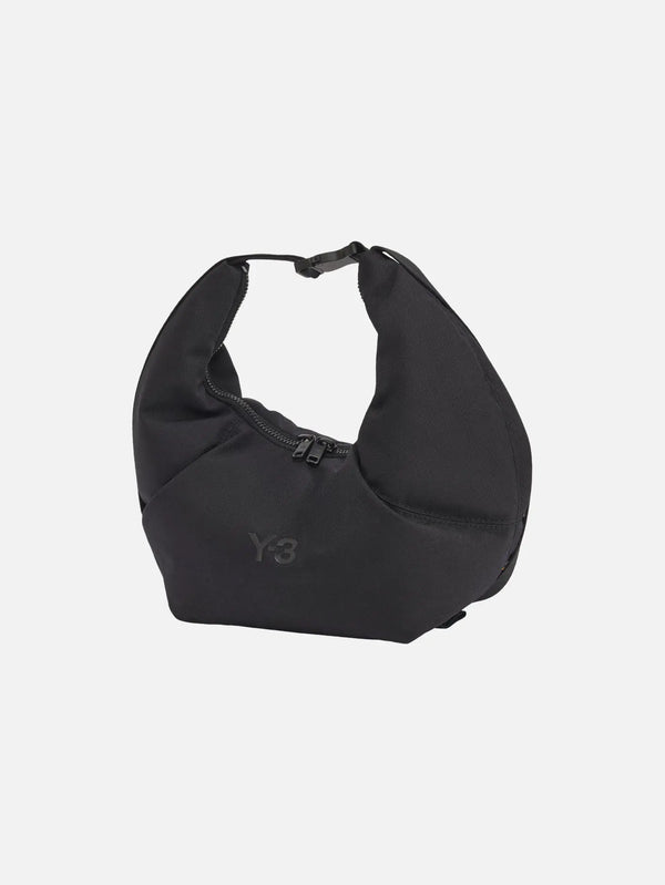 Y-3 Crescent Bag - Black – siyah, önden görünüm