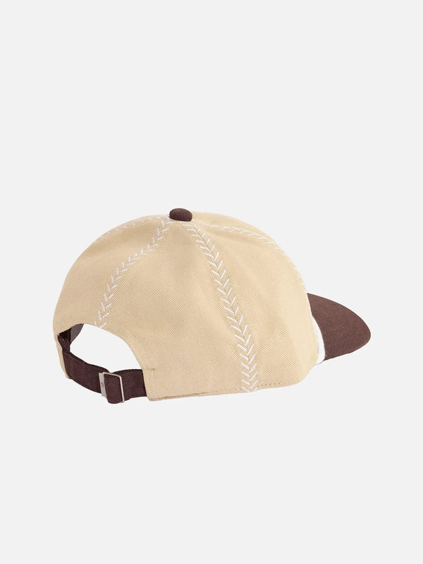 ADIDAS ORIGINALS Dad Cap – Khaki Three, arka yan görünüm