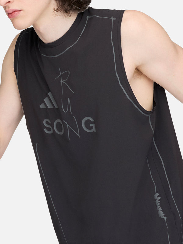 ADIDAS ORIGINALS, Song For the Mute x adidas ADI365 Running Tank - Black, ATLET, shopi go'da!