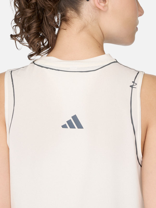 ADIDAS ORIGINALS, Song For the Mute x adidas ADI365 Running Tank W - Chalk White, ATLET, shopi go'da!