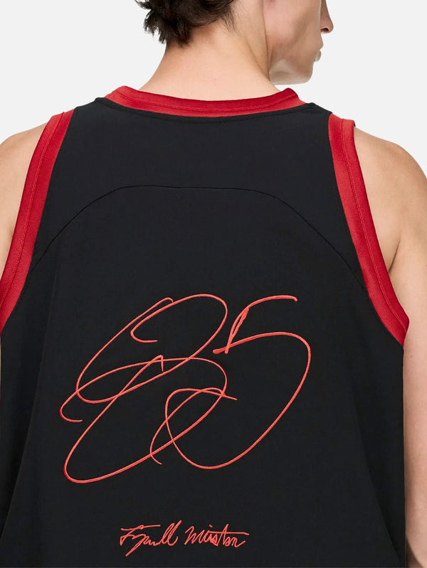 ADIDAS ORIGINALS Tyrell Winston x adidas Jersey - Black – siyah, arka görünüm