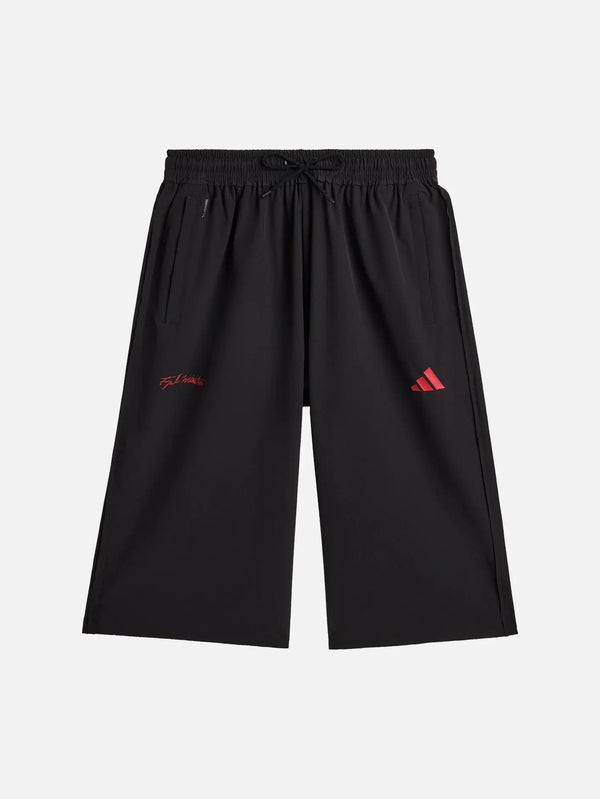 ADIDAS ORIGINALS Tyrrell Winston x adidas Long Shorts - Black – siyah, önden görünüm