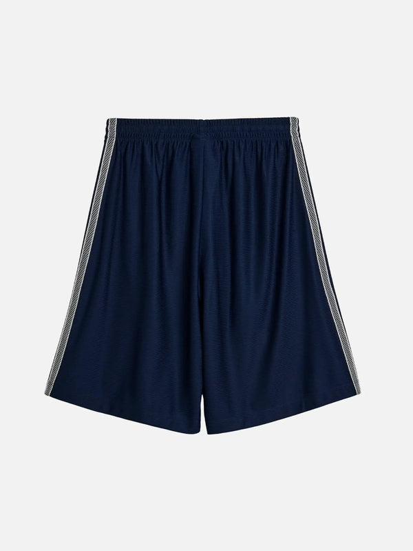 ADIDAS ORIGINALS Arte Antwerp x adidas Football Shorts Collegiate – lacivert, önden görünüm