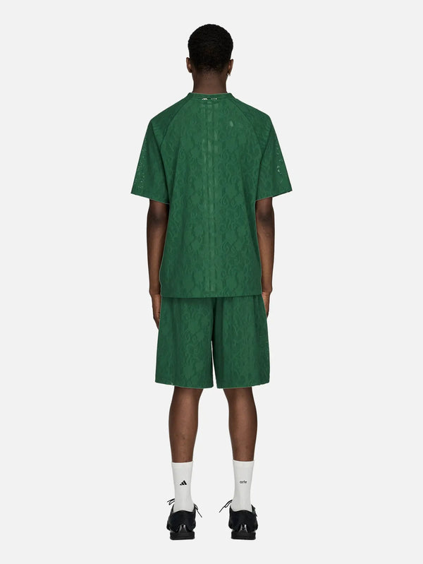 ADIDAS ORIGINALS Arte Antwerp x adidas Engineered Lace Jersey - Ama – yeşil, arkadan görünüm