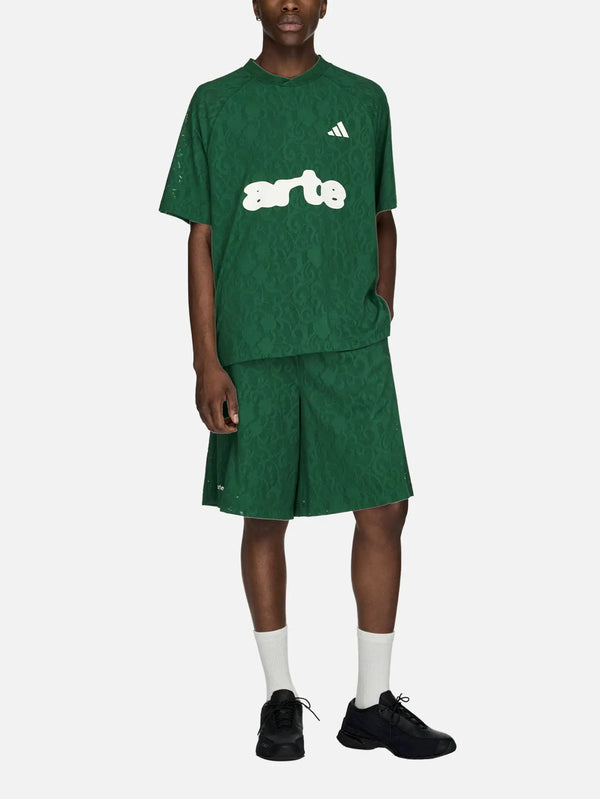 shopi go Arte Antwerp x adidas Engineered Lace Jersey - Ama – yeşil, önden görünüm