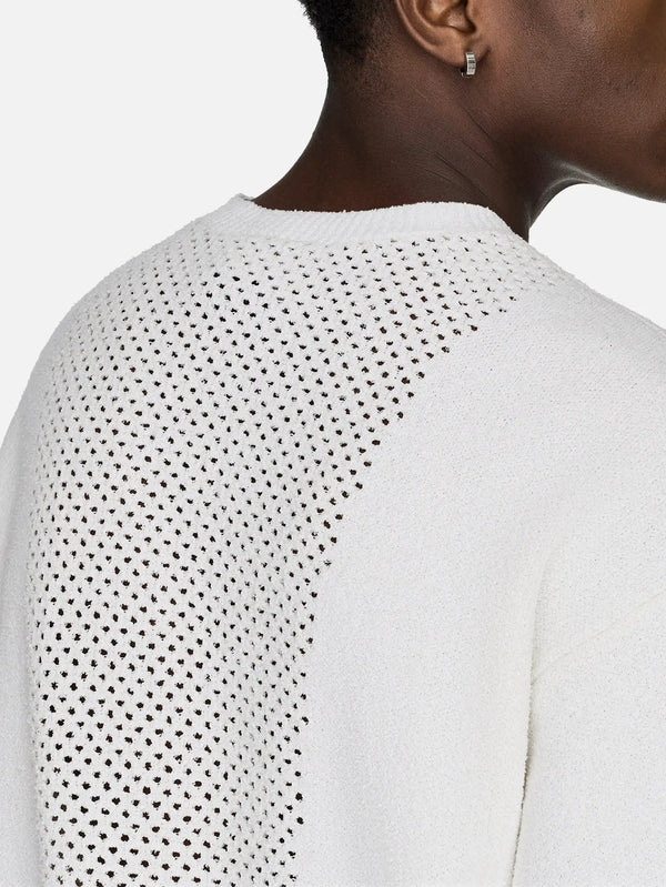 ADIDAS ORIGINALS Arte Antwerp x adidas Flatknit Jersey – Off White, arka görünüm