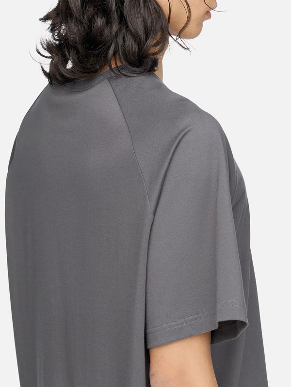 Y-3 Boxy SS Tee – Grey Five, arka görünüm
