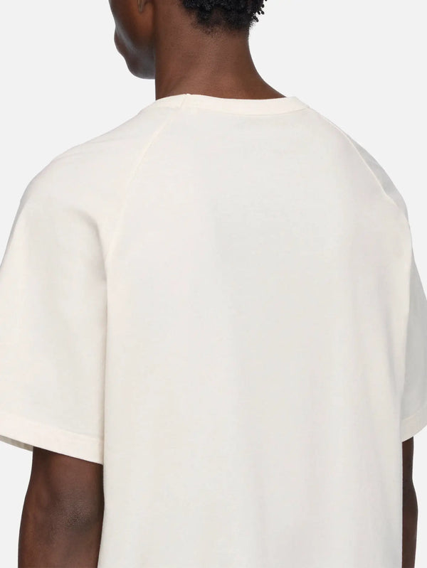 Y-3 Boxy SS Tee – Chalk White, arka görünüm