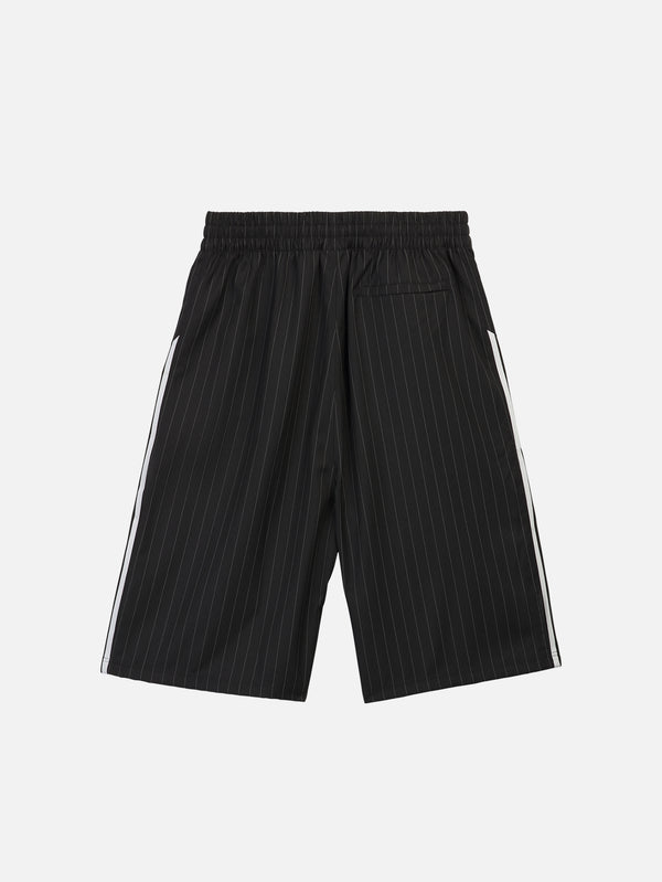 ADIDAS ORIGINALS, Willy Chavarria x adidas Pinst Short - Black, ŞORT, shopi go'da!
