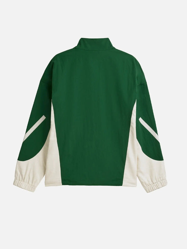 ADIDAS ORIGINALS Arte Antwerp x adidas Z.N.E. Material Mix Track Top – Amazon Green, arka görünüm