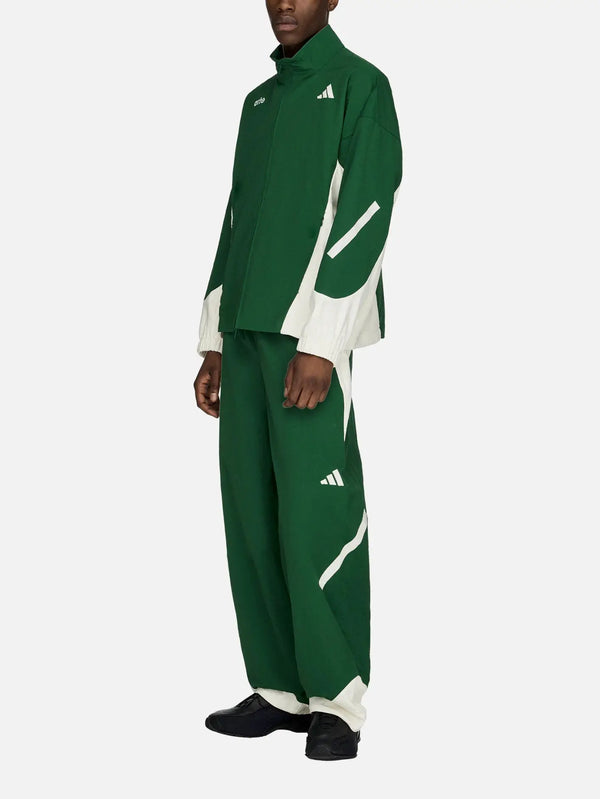 ADIDAS ORIGINALS Arte Antwerp x adidas Z.N.E. Material Mix Track Top – Amazon Green, yandan görünüm