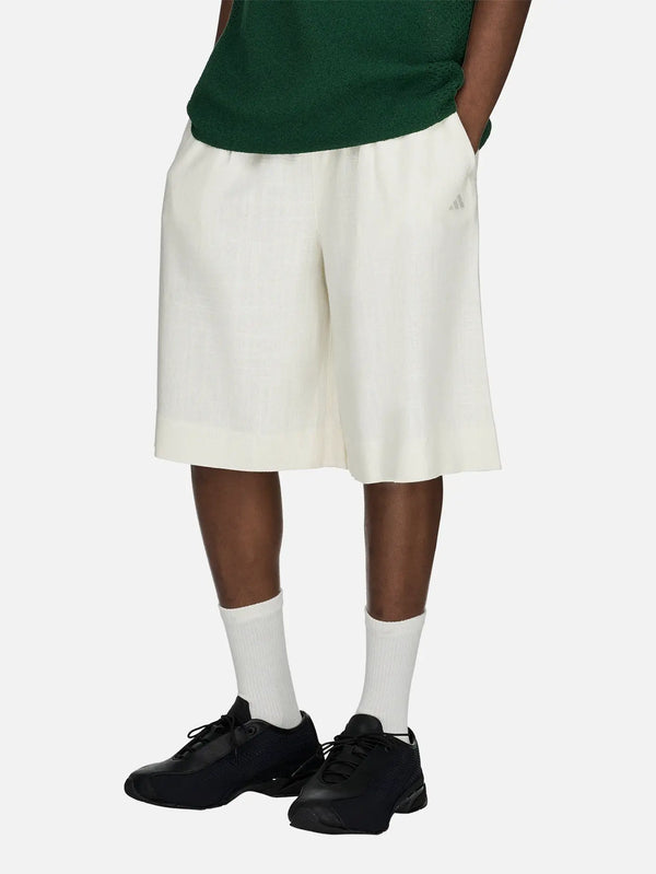 ADIDAS ORIGINALS Arte Antwerp x adidas Linen Relaxed Shorts – Off W, yan görünüm