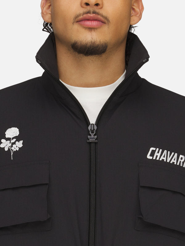 ADIDAS ORIGINALS, Willy Chavarria x adidas Cargo Track Jacket - Black, CEKET, shopi go'da!