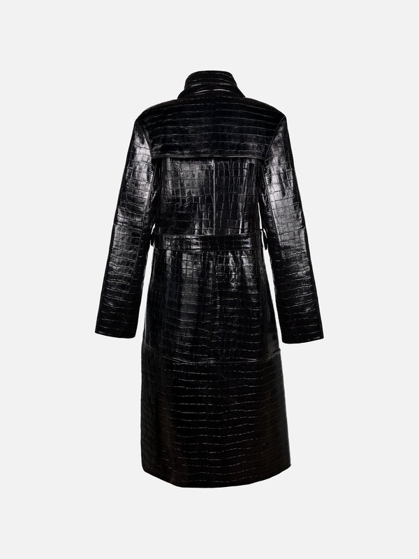 KUNDURA - TRENCHCOAT - Killer Trençkot W - Siyah - shopi go'da!.