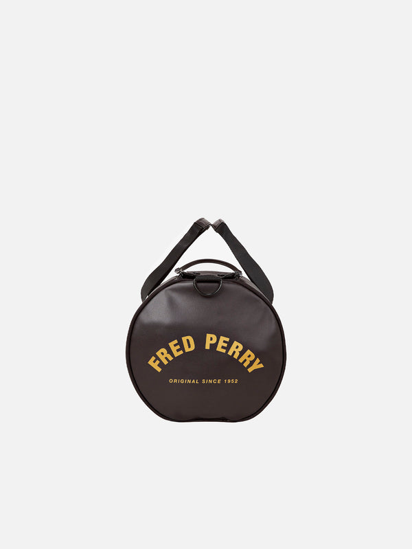 Tonal Classic Barrel Bag - Black/Gold