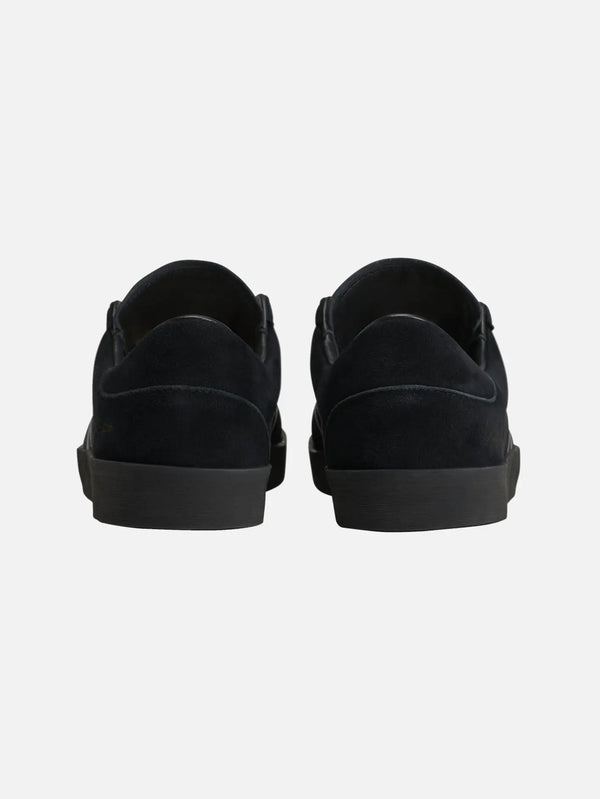 Y-3 Gazelle – Triple Black, arka görünüm, iki ayakkabı