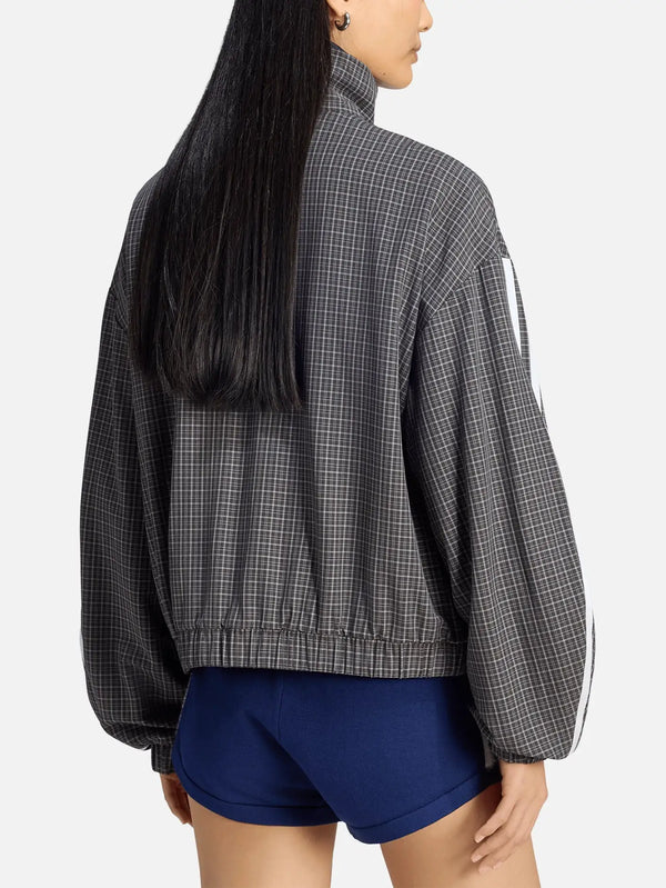 ADIDAS ORIGINALS Checks Track Top – Utility Black, arka görünüm