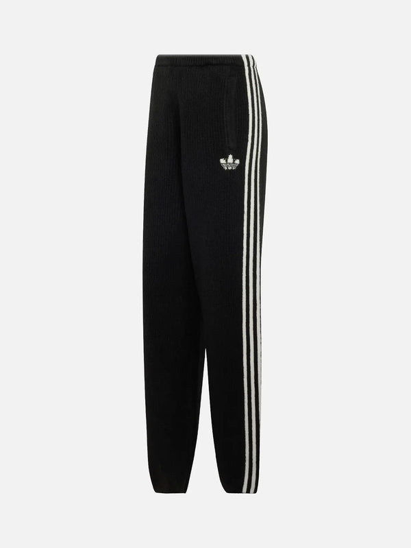 ADIDAS ORIGINALS Jennie x adidas Knit Pants - Black – siyah, yandan görünüm