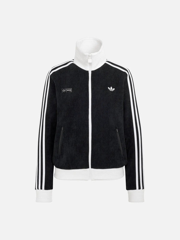 ADIDAS ORIGINALS Adiluna Season 2 x Jennie Fan OG Track Top – siyah, önden görünüm