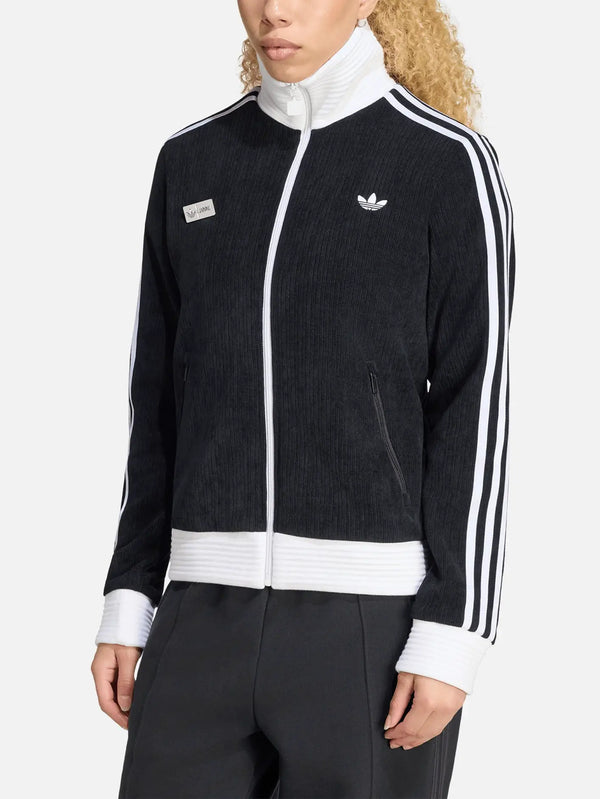 ADIDAS ORIGINALS Adiluna Season 2 x Jennie Fan OG Track Top - Black – Black, ön görünüm