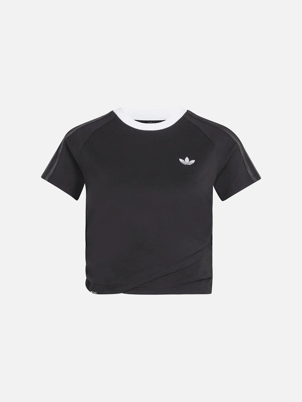 ADIDAS ORIGINALS Adiluna Season 2 x Jennie Layer Tee - Black – siyah, önden görünüm