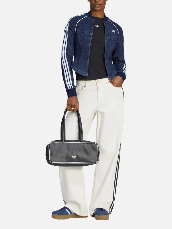 ADIDAS ORIGINALS Superstar Denim Corset Track Top – Indigo Denim, ön görünüm
