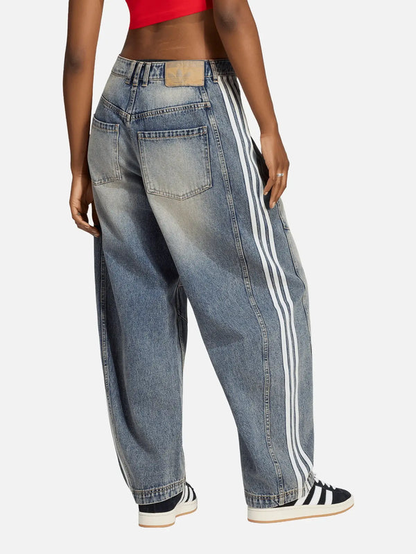 ADIDAS ORIGINALS Denim Barrel Pants – Indigo Denim, arka görünüm