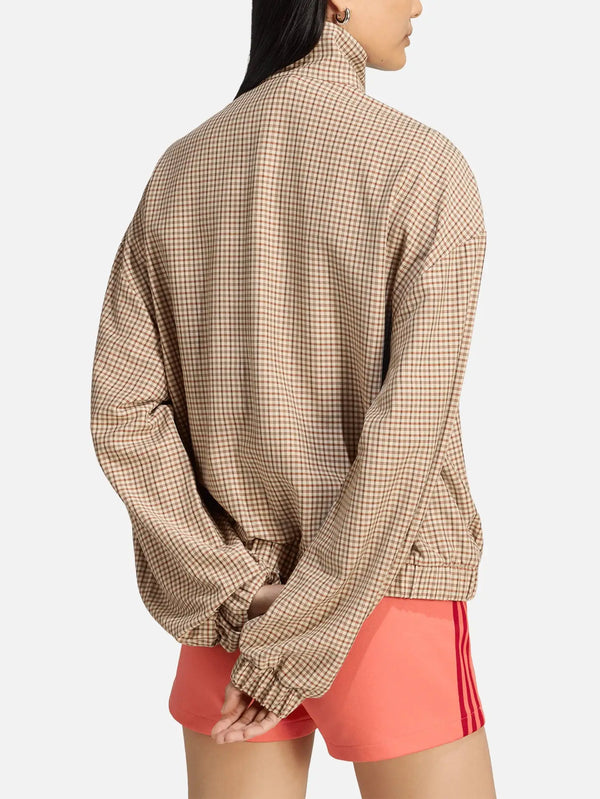ADIDAS ORIGINALS Checks Track Top – Crystal Linen, arka görünüm