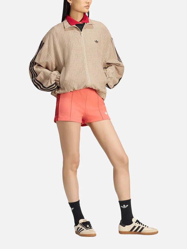 ADIDAS ORIGINALS Checks Track Top - Crystal Linen – Crystal Linen, önden görünüm