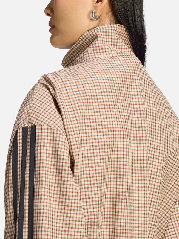 ADIDAS ORIGINALS Checks Track Top - Crystal Linen – Crystal Linen, arkadan görünüm