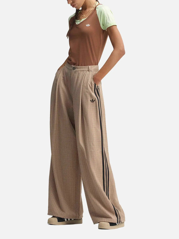 ADIDAS ORIGINALS Checks Loose Pants - Beige – bej, yandan görünüm
