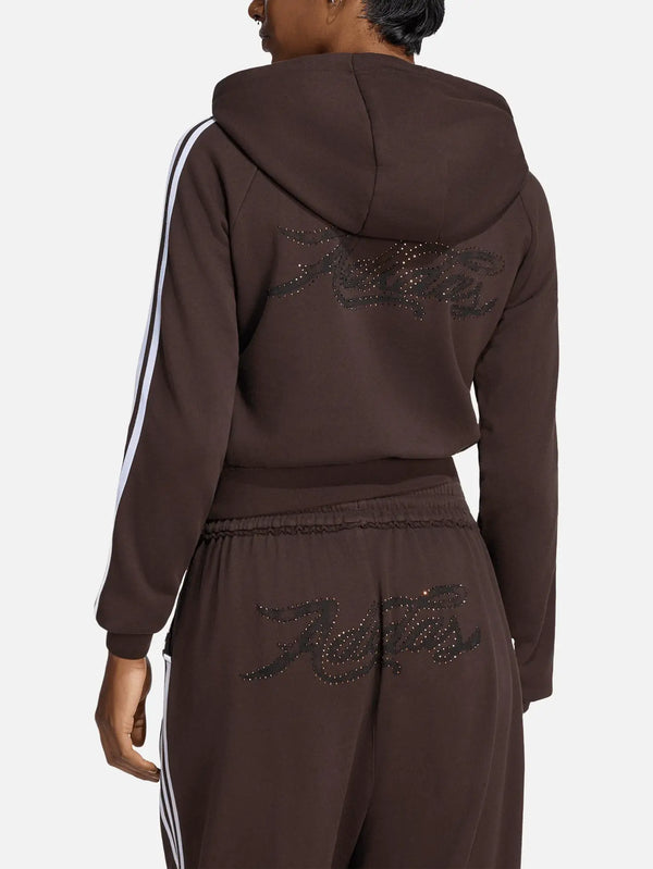 ADIDAS ORIGINALS GFX Zip Top – Aurora Coffee, arka görünüm
