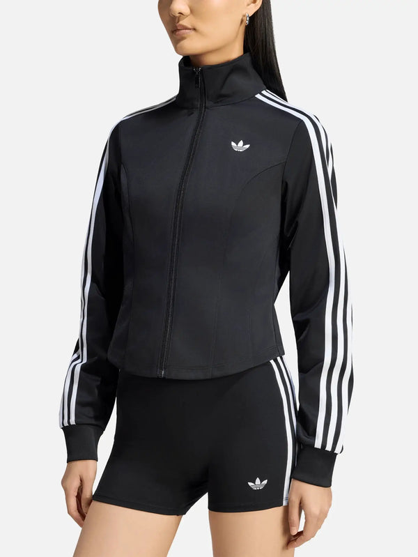 ADIDAS ORIGINALS Firebird Corset Track Top – siyah, önden görünüm