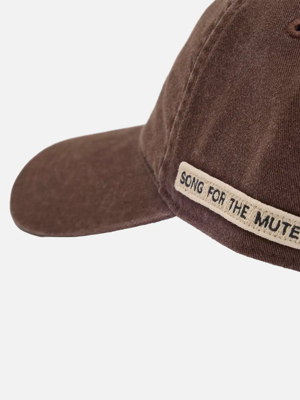 ADIDAS ORIGINALS Song For The Mute x adidas ADI008 Cap - Brown – yandan görünüm