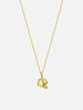 Lauda Helmet Necklace - Gold